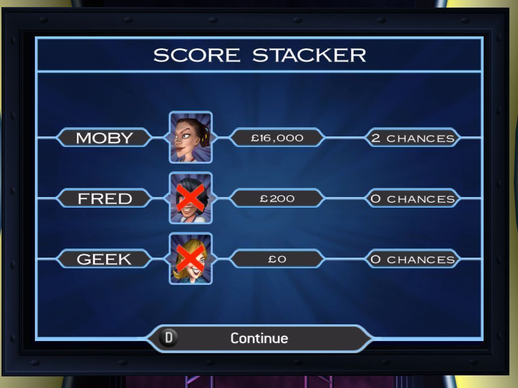 Who Wants to Be A Millionaire: Party Edition screenshot 5 for Playstation 2